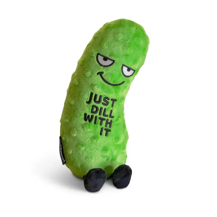 Large Just Dill With It Pickle Plushie