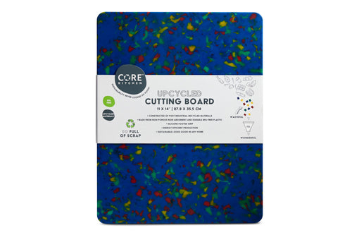 Medium Cutting Board in Blue Confetti by Core Home