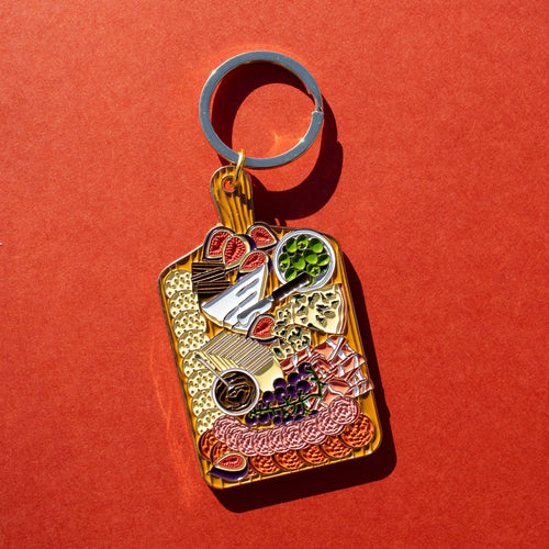 Keychains - Charcuterie and Cheese Board Keychain