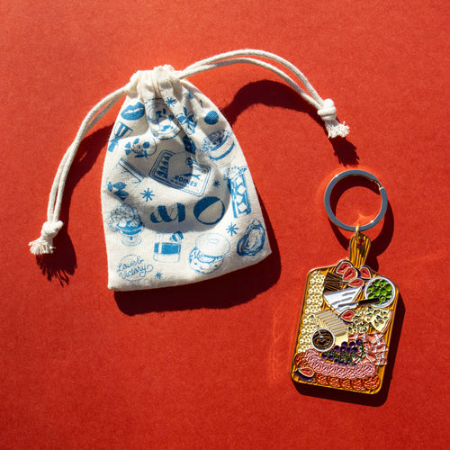 Keychains - Charcuterie and Cheese Board Keychain