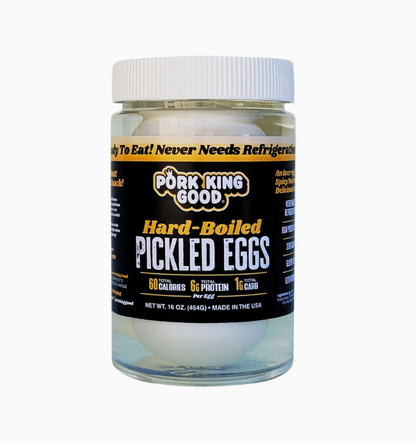 Salt & Vinegar Pickled Eggs by Pork King Good