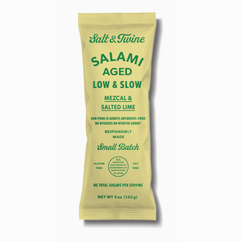 Mezcal & Salted Lime Salami by Salt & Twine
