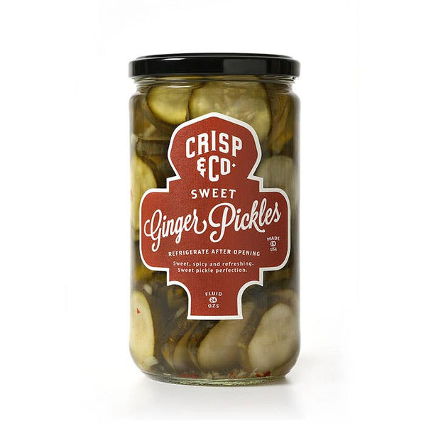 Sweet Ginger Pickles by Crisp & Co.