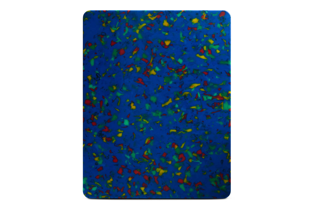 Medium Cutting Board in Blue Confetti by Core Home