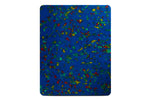 Medium Cutting Board in Blue Confetti by Core Home