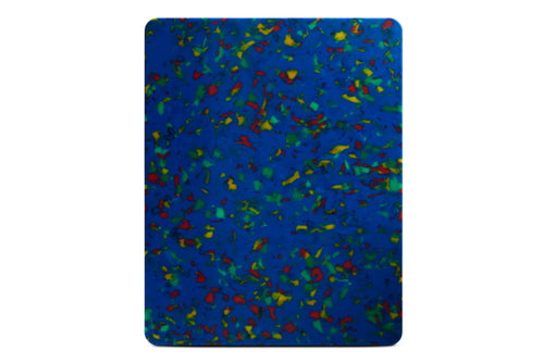 Medium Cutting Board in Blue Confetti by Core Home