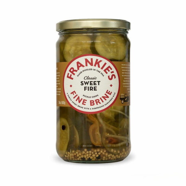 Classic Sweet Fire Pickles by Frankie's Fine Brine